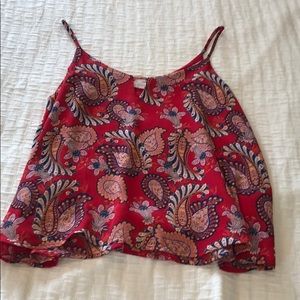 NWOT Paisley blouse